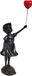 PIGPIGFLY Figurine Banksy, figurines décoratives, statue abstraite de fille au ballon, décoration de salon moderne, magasin de décoration intérieure noir