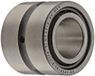 INA NA6902 naaldrollager, precisiegrond, stalen kooi, open einde, oliegat, metrisch, 15mm ID, 28mm OD, 23mm breedte, 22000 rpm maximale rotatiesnelheid