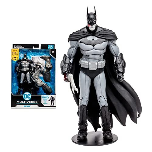 Bandai DC Gaming – figuur Batman Gold Label McFarlane 17 cm – Batman Arkham City – Batman – TM15491