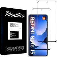 Phonillico® Verre Trempé pour Xiaomi Redmi Note 15 4G/5G [Pack 2]