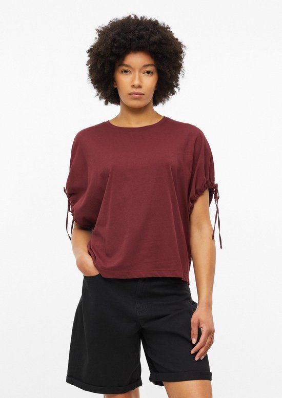 s.Oliver T-shirt Vrouwen Bordeaux Maat 44