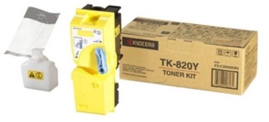 Kyocera TK-820Y toner cartridge geel
