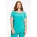 Yoek Haut Turquoise