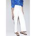 Mango Mango regular waist wide leg jeans - wit
