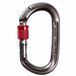 Ocun Osprey Screw Karabijnhaak Anthracite / Red