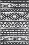 vidaXL Buitenkleed ARAKIL 190x290 cm polypropeen zwart