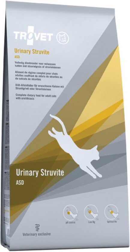 Trovet Asd Urinary Struvite Cat - Kattendieetvoer - 10 kg