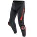 Dainese Super Speed Leather Broek Zwart Rood Fluo