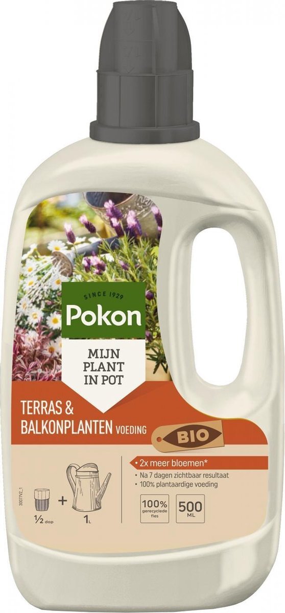 Pokon Bio Terras & Balkon Planten Voeding 500ml