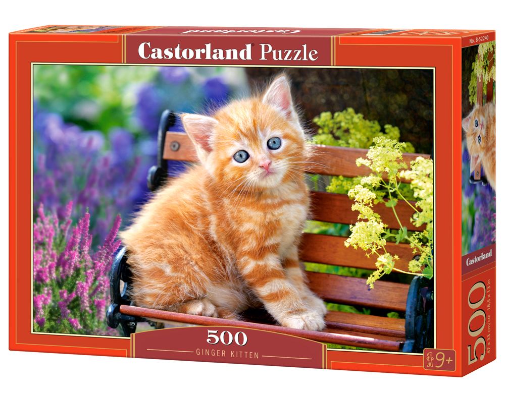 Castorland Ginger kitten - 500 stukjes puzzel