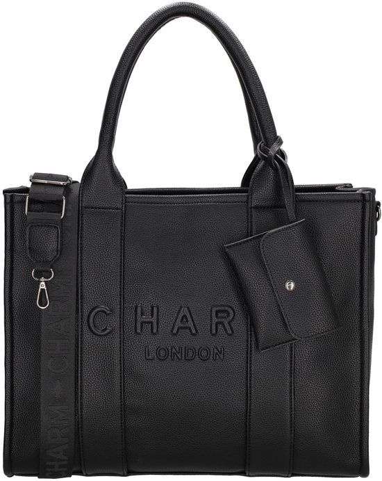 Charm London Bond Handtas - Zwart