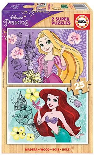 Educa - Disney Princess - 2 x 25 Puzzels (19288)