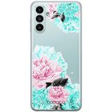 ERT GROUP mobiel telefoonhoesje voor Samsung A13 5G/A04S origineel en officieel erkend Babaco patroon Flowers 002