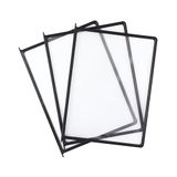 Leviatan Display A4, PP Verpakking van 10, Zwart