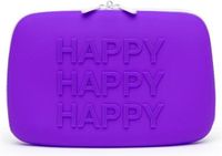 Happy Rabbit Opbergtas met Rits Groot Paars