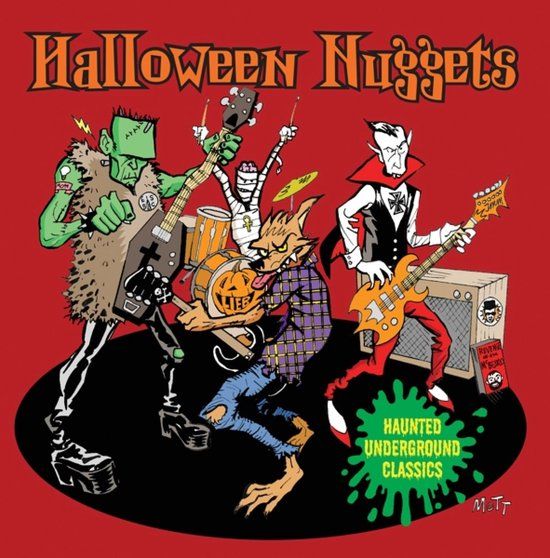 Halloween Various Artists - Halloween Nuggets (Coloured Vinyl, Orange Neon, LP)