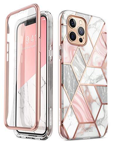 Supcase Cosmo Apple iPhone 12 Pro Max hoesje - marmer pink marmer pink