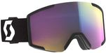 Scott Shield Skibril Noir Illuminator Blue Chrome/CAT1 Homme, Femme