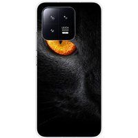 1001 coques Xiaomi Bedrukt siliconen hoesje compatibel met Xiaomi 13 Oeil de panthere
