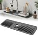 Omgoods – Tapis de protection anti-éclaboussures en silicone pour cuisine avec absorption d'eau rapide