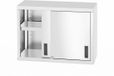 HENDI Wandmontagekast – Gelast – Schuifdeuren – Roestvast staal – 800x300x600 mm
