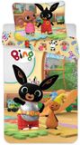 Bing Bunny Jerry Fabrics Bing Bunny Baby Dekbedovertrek Speeltijd - 100 x 135 cm - Multi