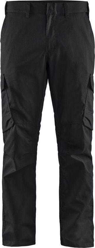 Blåkläder Industrie werkbroek stretch 1444-1832 - Zwart/High Vis Geel - C50