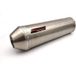 Takkoni Échappement moteur en acier inoxydable brossé Takkoni GSX-S 750, 16-, GSR 750, 11-(EURO 3 et 4)