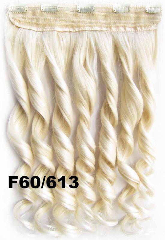 Brazilian Clip in 1 baan wavy F60/613