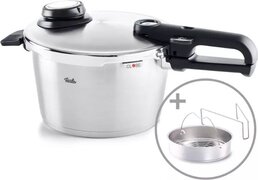 Fissler Vitavit Premium Snelkookpan met Inzet - 4,5L rvs