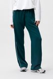 Catwalk Junkie Tracksuit Trousers With Piping Dames - Donkergroen - Maat 34