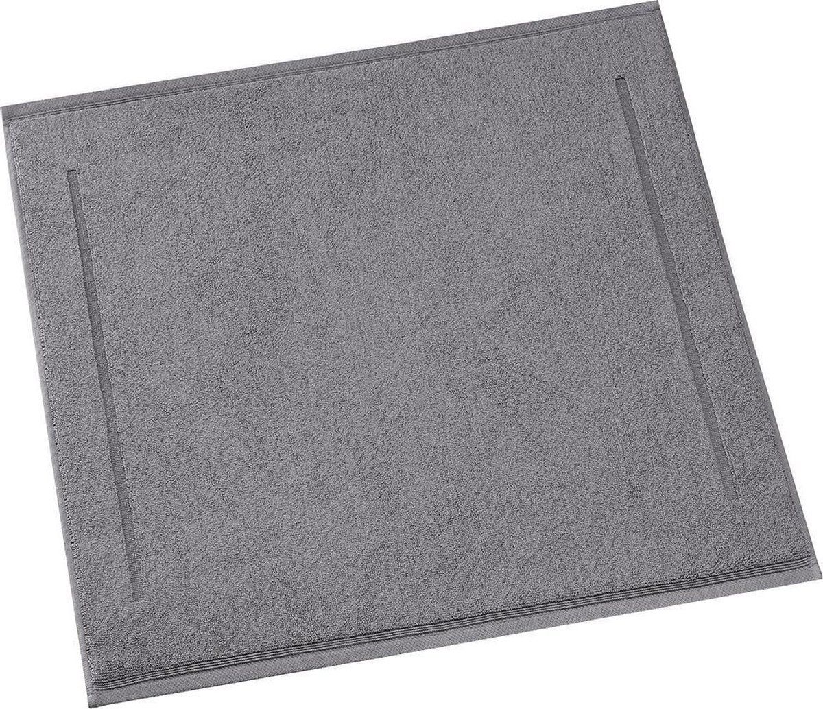 De Witte Lietaer Contessa Badmat - 60 x 60 cm - Katoen - Grijs