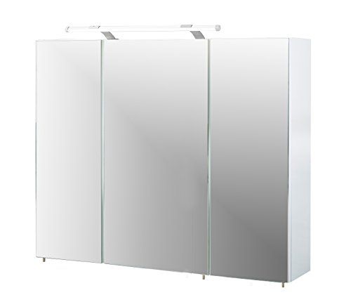 Schildmeyer Spiegelkast 132250 - Wit - 90 x 16 x 75 cm