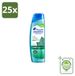 Head & Shoulders 25 x Pure Intense Anti-roos Shampoo met pepermunt, 250 ml - Grootverpakking