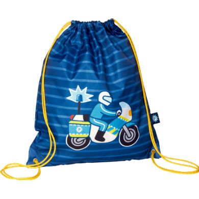 SPIEGELBURG COPPENRATH Gymtas Politie (Als ik groot ben) - Polyester - Blauw