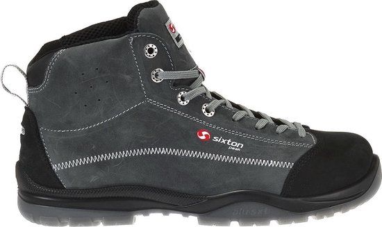 Sixton 93289-03 Pasitos Hoog S3 ESD - Grijs/Zwart - Maat 36