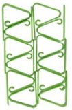 Gerimport Gerim Kitchen Solutions Tafelkleedklemmen - 12x stuks - groen - kunststof