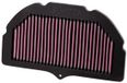 K&N Luchtfilter Suzuki GSX-R1000 2005-2008 Rood