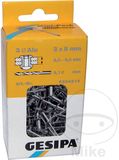 Gesipa 1433536 Popnagel (Ø x l) 5 mm x 6 mm Staal Aluminium Aluminium, Staal 50 stuk(s)