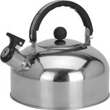 Gerimport Fluitketel - RVS - 2 liter - zilverkleurig