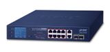 PLANET GSD-1222VHP Commutateur réseau Non géré Gigabit Ethernet (10/100/1000) Power over Ethernet (PoE) 1U Bleu