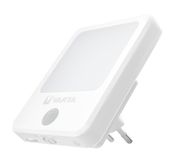 Varta Motion Sensor Plug Light Stopcontactnachtlampje Wit LED 18 lm