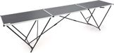 Merkloos HBM Aluminium Opvouwbare Behangtafel 300 x 60 x 77 cm