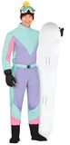 Guirca Party Ski Overall Pastel Heren - Maat XL - Multikleur - Print