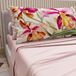 PETTI Artigiani Italiani - Katoenen beddengoed met kussenslopen met digitale print, bedlakens voor Frans bed, beddengoedset met bloemenpatroon 36 poeder, 100% Made in Italy