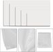 Merkloos 4K HD Draagbaar Buiten Projectiescherm 16:9 Polyester Stof - Opvouwbaar Projectiefilmscherm voor Binnen en Buiten Home Cinema - 84 inch