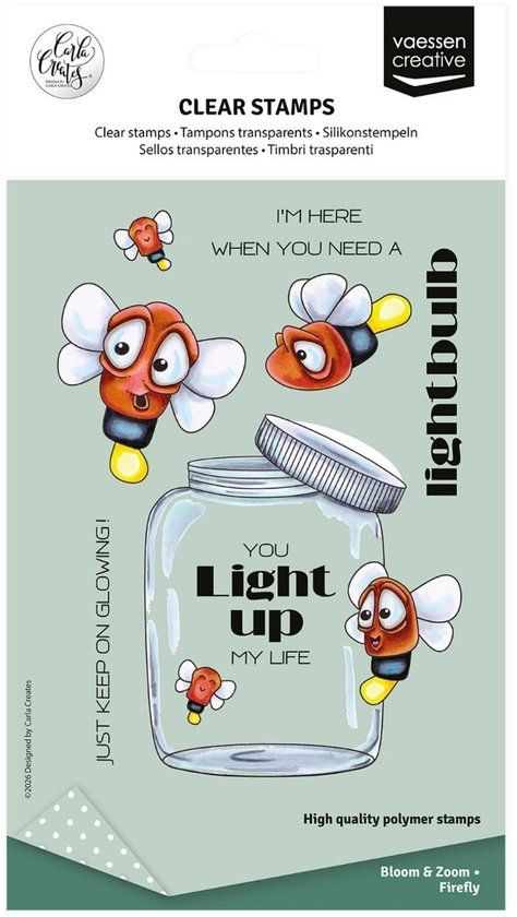 Vaessen Creative Clear Stamps Firefly