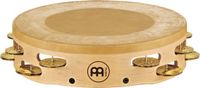 Meinl AE-MTAH2B Headed Artisan Tambourine Solid Brass Jingles
