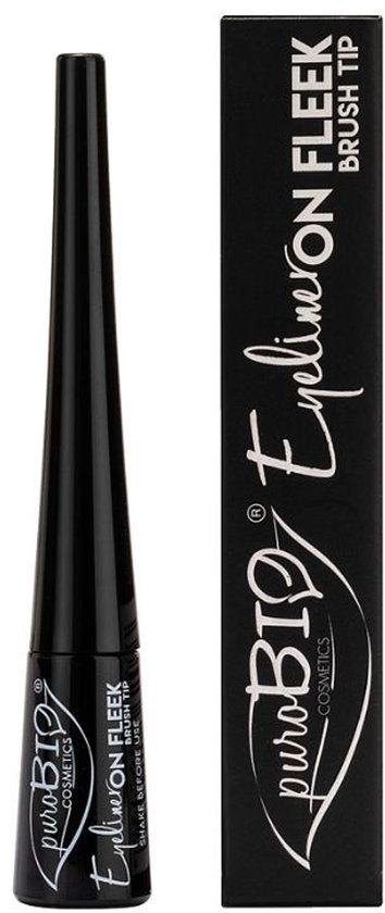 puroBIO Cosmetics Purobio Eyeliner On Fleek Felt Tip Zwart 3ml