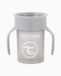 Twistshake 360 Cup Drinkbeker 230 ml met Ergonomische Handgrepen en Bekerdeksel, Lekvrije 360°-Drinkrand Trainingsbeker, Sippy Cup, 6+ Maanden, BPA-Vrij, Pastelgrijs